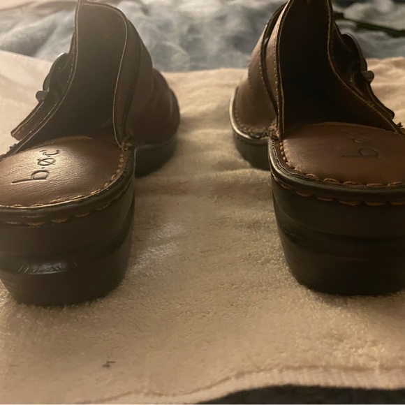 b.o.c Brown Clogs sz 7 - Picture 5 of 7